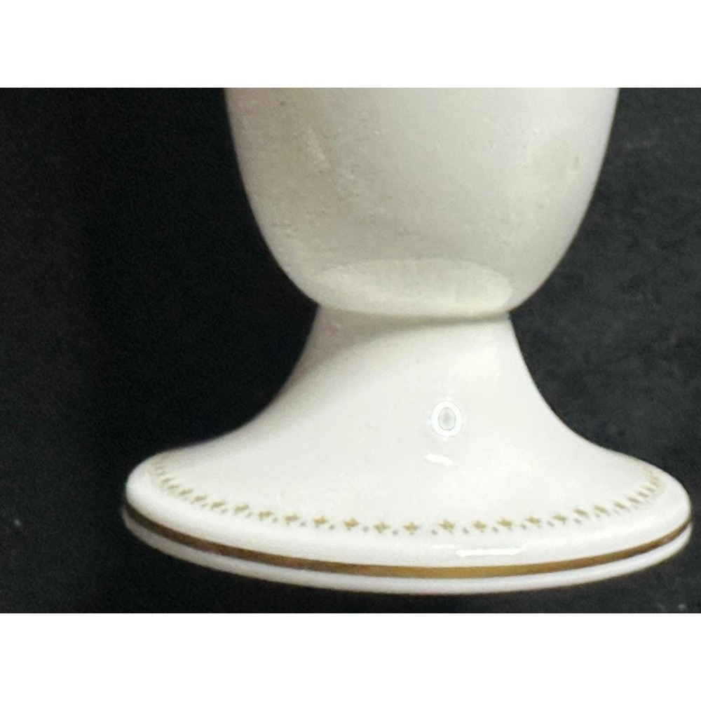 VTG Westwood Mirabelle Trumpet Floral Vase Decorative Pedestal Cottagecore 7" H - Picture 6 of 10